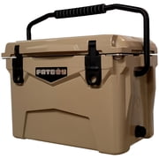 Fatboy 20 Quart Roto Molded Hard Sided Cooler Sand (Tan)