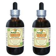 Benzoin (Styrax Benzoin) Tincture, Powdered Gum Liquid Extract (Herbal Terra, USA) 2x2 oz