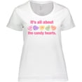 thumbnail image 3 of Inktastic Candy Hearts Ii Women's Plus Size T-Shirt, 3 of 5