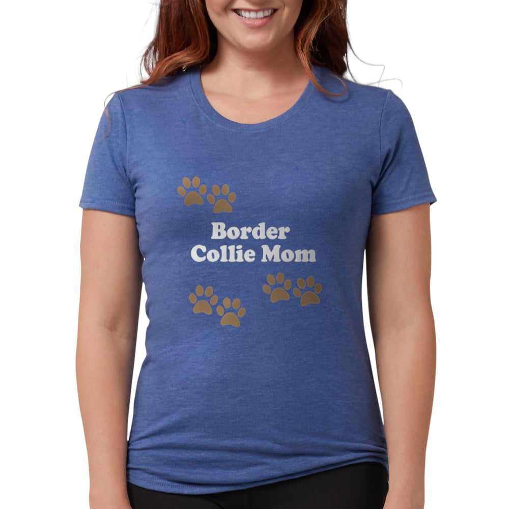 CafePress Border Collie MOM Baseball Shirt