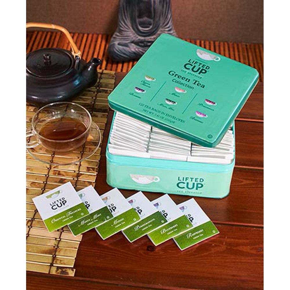 Lifted Cup™ 120Ct. Tea Collection Tins