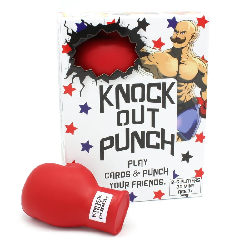 Knockout Punch - An Outrageous boxing/dodgeball Card Game - Funny Board Games