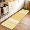 thumbnail image 3 of Vintage Pale Blue Striped Kitchen Runner Rug 2x6 Washable Runners for Hallway Non Slip Farmhouse Modern Stripes Boho Large Area Rug Indoor Carpet for Bathroom Laundry Entryway Bedroom Living Room, 3 of 9
