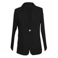thumbnail image 5 of Casual Blazers for Women 2025 Long Sleeve Notch Lapel Collar Slim Fit Business Casual Work Office Jacket, 5 of 7
