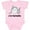 AD-Pink, variant on I'm Teething Cute Shark Boys or Girls Baby Bodysuit