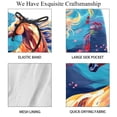 thumbnail image 4 of luoweisi Men's Beach Shorts Quick Dry Swim Trunks with Mesh Lining Horse L, 4 of 5