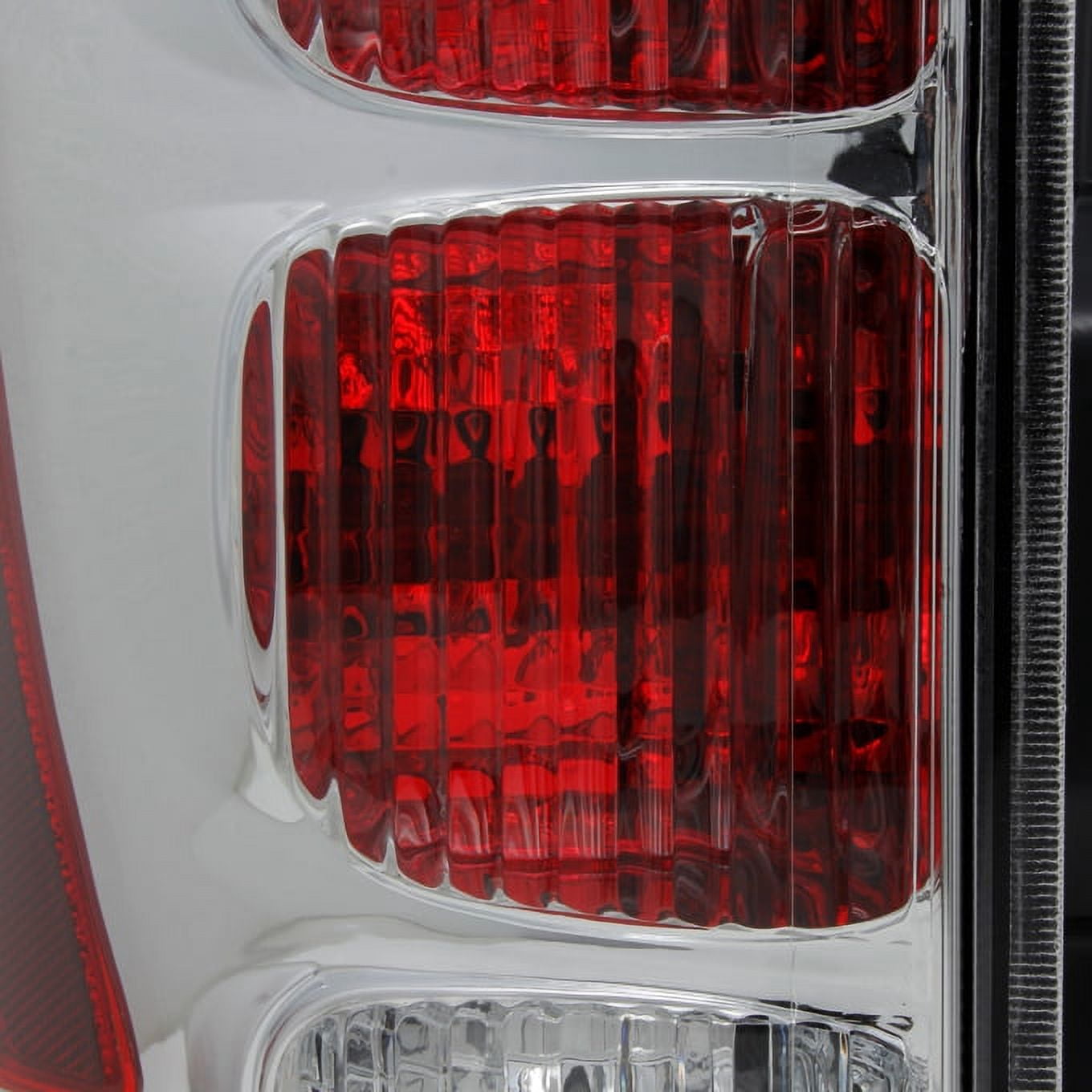 AKKON - For Chevy Equinox SUV Rear Red Clear Tail Light Tail Lamp Brake Lamp Driver Left Side Replacement