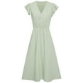 thumbnail image 6 of Elegant Urban Chic Dress, French Style, Trendy, Versatile, Fashionable Look, 6 of 14