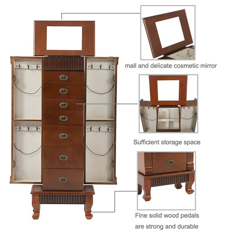 Jewelry armoire walmart outlet