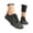 Black, variant on Beach Water Shoes for Women Men Quick Dry Non- Wide Toe Hike Barefoot Footwear for Beach Pool Aqua Swim Surf Walk (Beige/36)