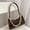 deepbrown, variant on Luxury Chains Bag Women Alligator Pattern Shoulder Bag Fashion Small Armpit Bag Vintage Lady Handbag Subaxillary Pouch