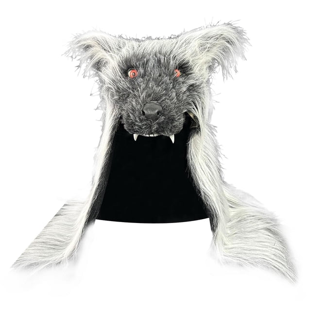 Máscara de animal Strade Fareast Limited para Halloween gris