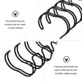 thumbnail image 3 of KALLORY Wire Binding Rings Metal 50Pcs Wire Twin Binding Spines 10.61X0.98X0.59in, 3 of 8