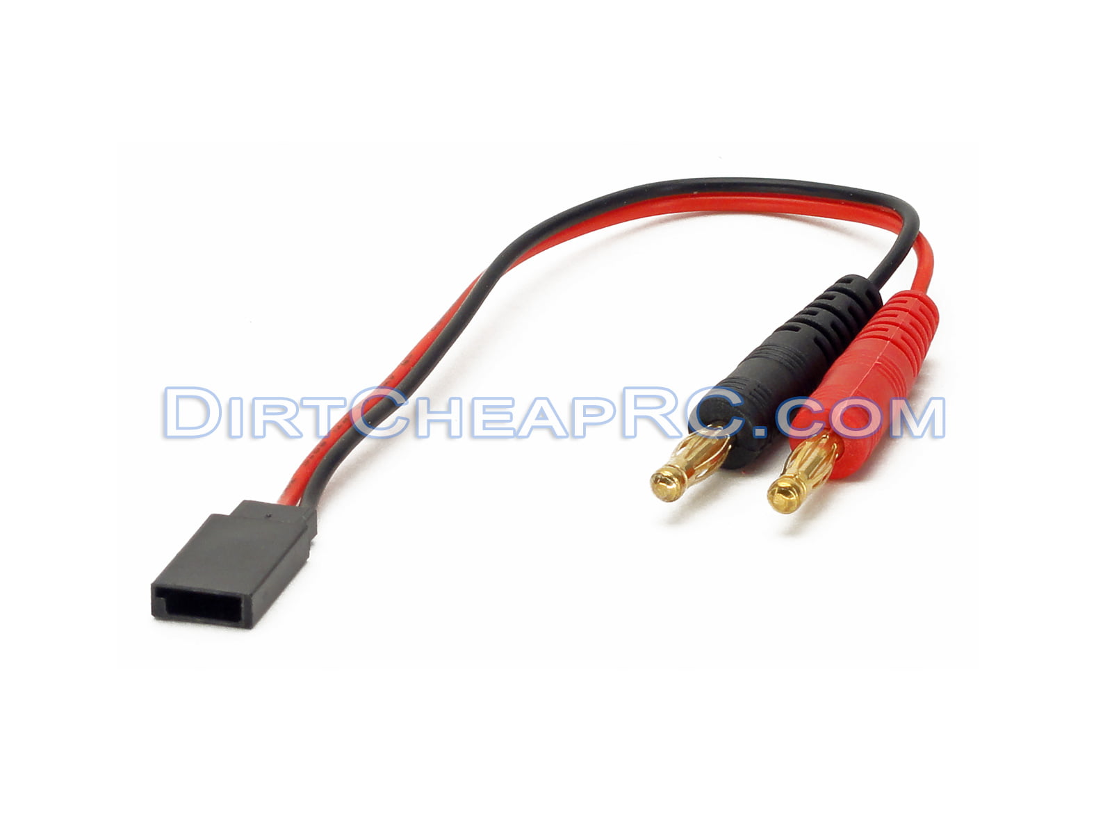 Servo Deans T-Plug Female to Futaba JR Male Charger Cable Adapter Receiver,Rx