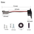 thumbnail image 3 of Sensor de velocidad 10L0L para Club Car IQ DS y Precedent 48V, 3 of 7