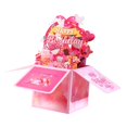 thumbnail image 2 of Caja de tarjetas de felicitación 3D de dulce cumpleaños, tarjetas de feliz cumpleaños, divertidos y románticos regalos de cumpleaños hechos a mano Rosa, 2 of 9