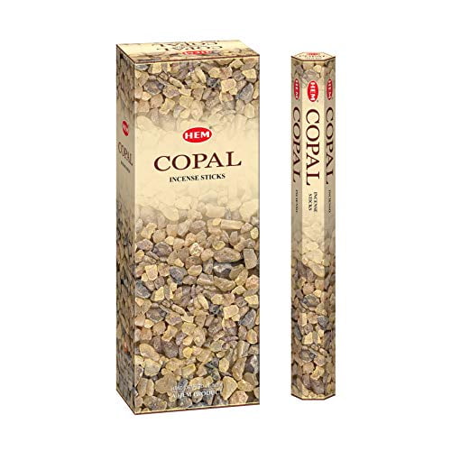 Copal - Box of Six 20 Stick Tubes - HEM Incense