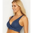 thumbnail image 4 of Playtex Nursing Pullover Wirefree Sleep Bra, 2-Pack Navy Dot Print/Silver Heather Print 2XL Women's, 4 of 5