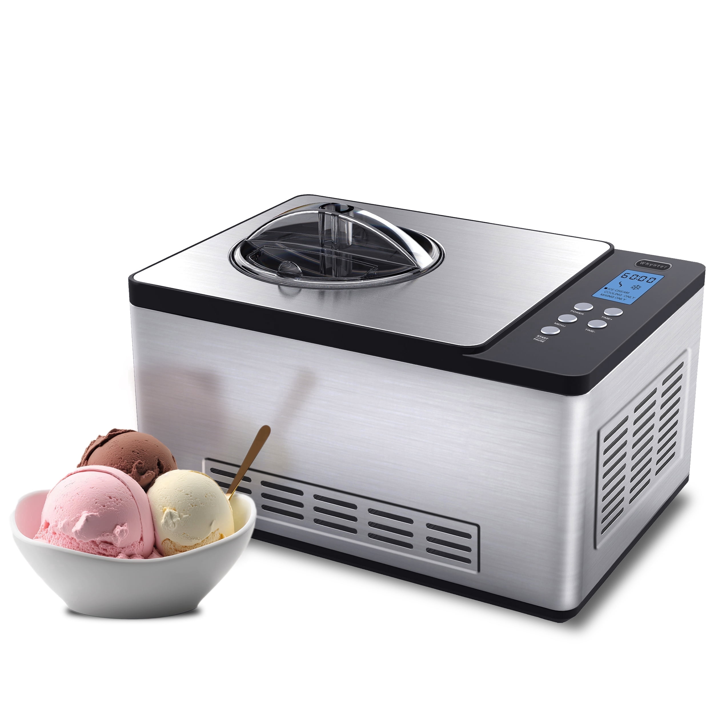 Cuisinart ICE100 Electric Compressor Ice Cream and Gelato Maker