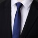 thumbnail image 4 of Camisa de vestir de negocios de moda para hombre, corbata de poliéster lisa de 8 cm, corbata de poliéster para hombre, 4 of 4