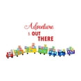 thumbnail image 2 of Day Care Wall Decals for Boy's Bedroom - Running Train Carrying Alphabets Wall Sticker Decal With Easy Installation Instructions Kid's Bedroom Décor Wall Sticker - Size: 40 In x 20 In, 2 of 5