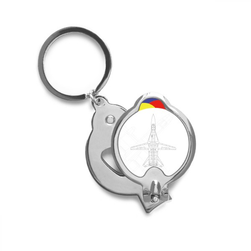 Aircraft Military Line Art Deco Fashion Nail Clippers Sharp Fingernail