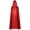 Red, variant on Doomiva Sequins Hooded Cape Shiny Fairy Cloaks For Party Christmas Sky Blue One Size