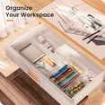 thumbnail image 3 of 【Military Grade】 Drawer Organizer, 【𝟱𝗦𝗶𝘇𝗲】 Makeup organizer, 【Holds 177 Items】 Bathroom Organizers and Storage, Organization and Storage, Desk Drawer Organizer for Bathroom Vanity, 3 of 9