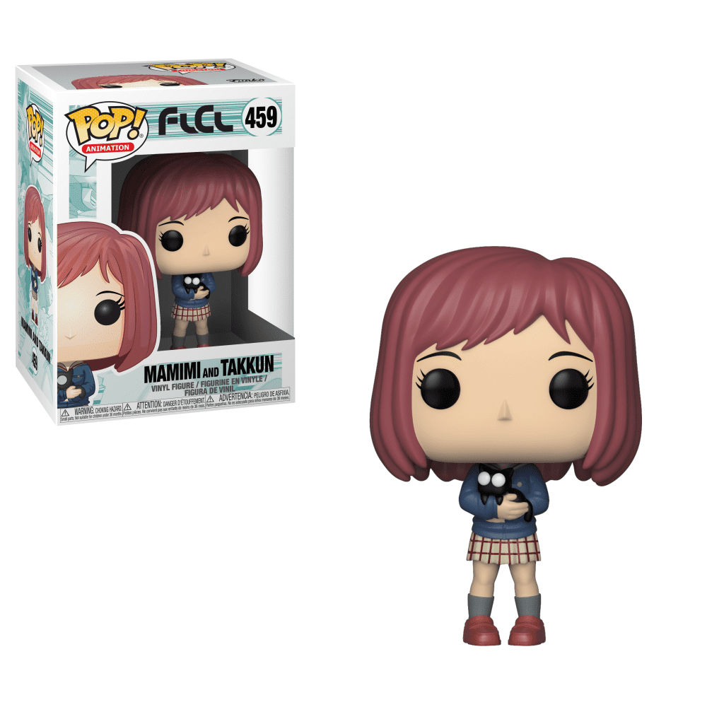 Funko POP! Animation: FLCL - Mamimi w/ Takkun Black Cat - Walmart.com - Walmart.com