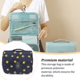 thumbnail image 4 of Advancent Bolsa de almacenamiento Saco de maquillaje Bolsa de Mano de obra fina Multicolor Suministros de viaje multipropósito de larga duración Almacenamiento y organización del hogar Negro Advancent HA077537-05, 4 of 6