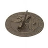 Whitehall Products Dragonfly Sundial, French Bronze