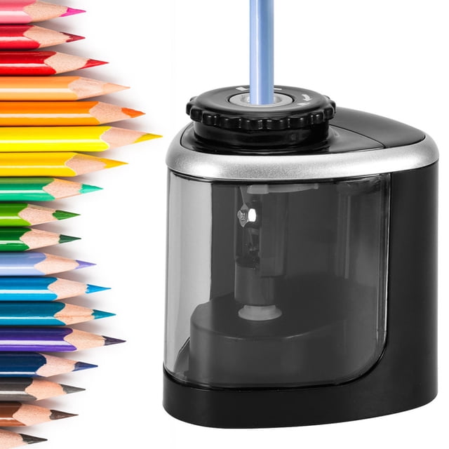 Touch Switch Automatic Quick Pencil Sharpener, Kid Gift Pastel Pencils Sharpener, Classroom for Office School Home