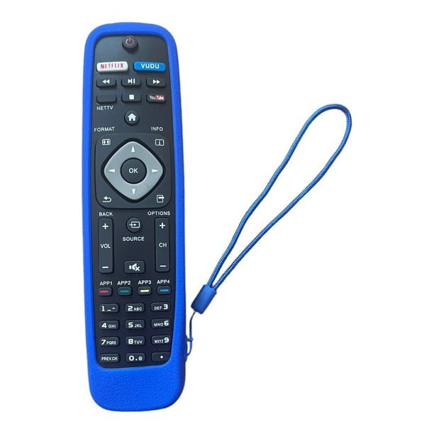 Funda Para Control Philips TV 32PLF2909 40PFL4609 Azul