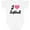 AA-White, variant on Inktastic I Love Softball Girls Sports Girls Baby Bodysuit