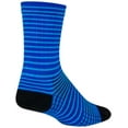 thumbnail image 2 of SockGuy SGX Royal Stripes Socks - 6", Royal, Small/Medium, 2 of 2