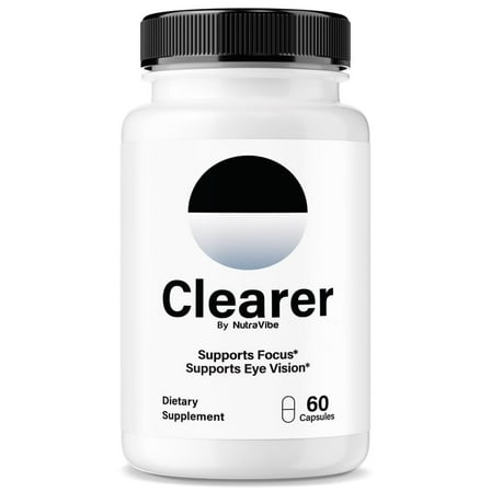 Clearer Pills - Official Vision Vitamins To Promote Eye Health & Wellness, All Natural Eye Health Support Pills, Premium Supplement for Clear Vision, Clearer Capsule Review (60 Capsules)