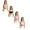 Pink 1PCS & Grey 1PCS & Black 1PCS & Beige 1PCS, variant on CAIXIA 4pack Girls Strapless Bra for Teens Bandeau Bras with Clear Straps Wireless Girl Training Bra