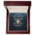 thumbnail image 5 of To My Daughter I Smile Because You're My Daughter Infinity Knot Necklace Message Card, 5 of 17