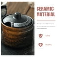 thumbnail image 2 of STRANDCHIC Black Ceramic Spice Canister and Easy to Clean Kitchen Seasoning, 2 of 6
