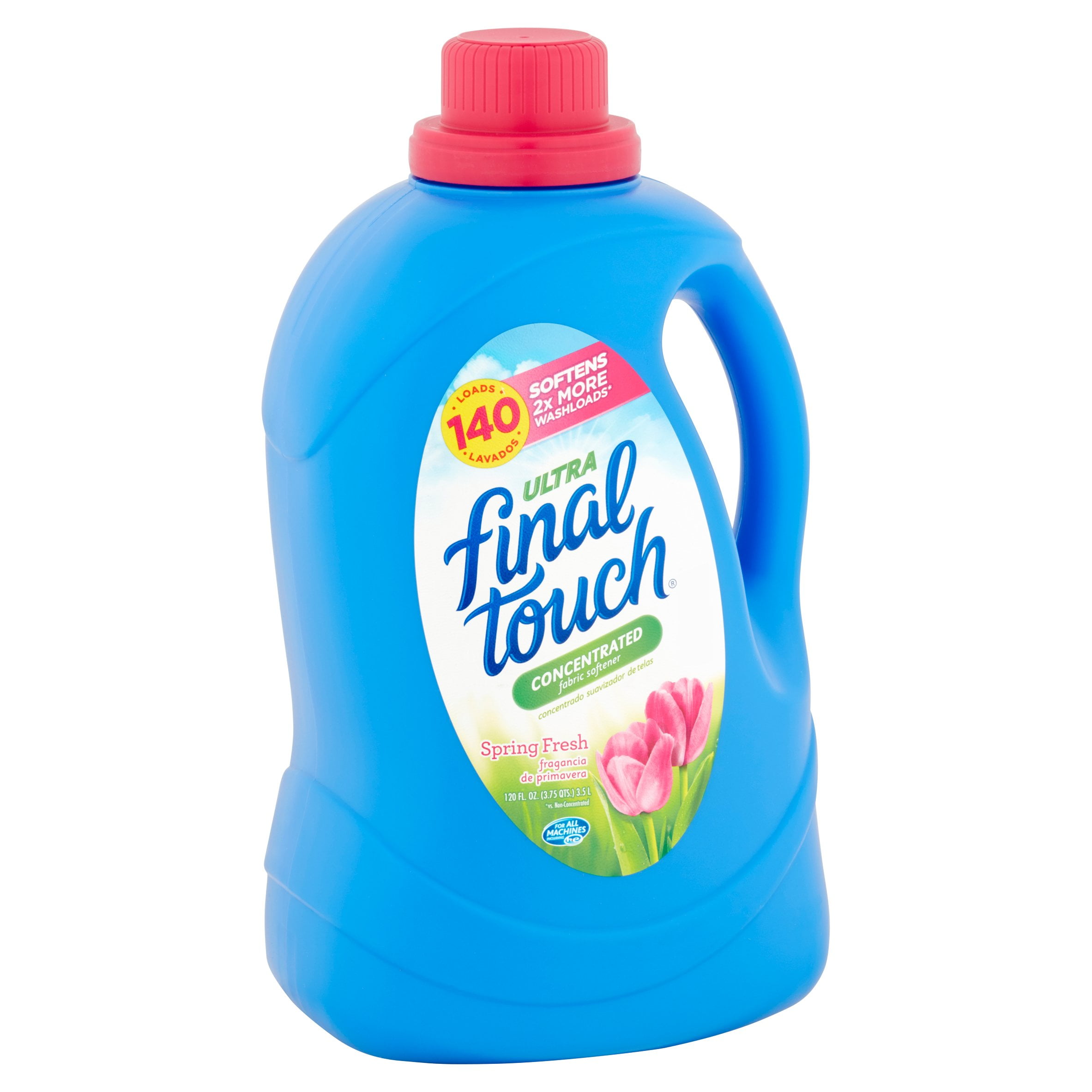 3pk Final Touch Ultra Concentrated Fabric Softener, Spring Fresh, 120 ...