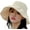 Khaki, variant on CoCopeaunts Women's Beach Fisherman Hat Cute Summer UV Protection Foldable Hats Breathable Stylish Vacation Outdoor Commute