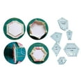 thumbnail image 2 of 300Pc PNTILS DE ACRILICO ASSROTED PA PIEZAS OSER Zulema Reglas de plantillas para acolchar, 2 of 7