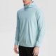 thumbnail image 4 of pstuiky Camisas casuales de manga larga para hombre, Blusa deportiva informal de manga larga con capucha y cuello de color liso para hombre salir tops xxl, 4 of 9