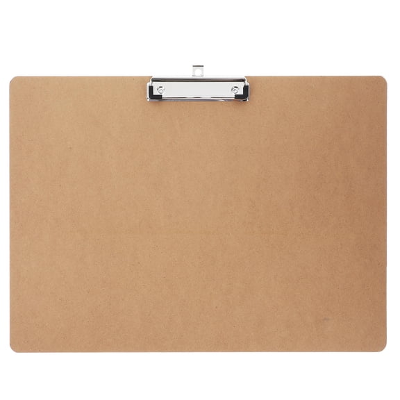 HOOWIFFY Wood Clipboard with File Folder, Ergonomic Design for Home, Office, School Writing Support