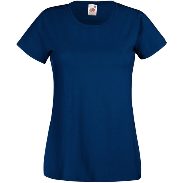 Womens Value Fitted Short Sleeve Casual T-Shirt