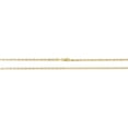 thumbnail image 3 of Floreo 10k Tri-Color Gold 2.5mm Valentino Link Chain Bracelet or Anklet, 3 of 5
