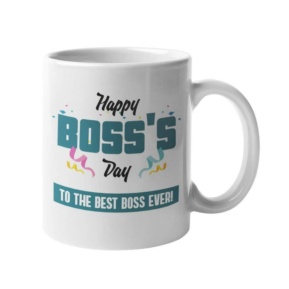 Happy Boss's Day. To The Best Boss Ever. Gratitude Coffee & Tea Gift