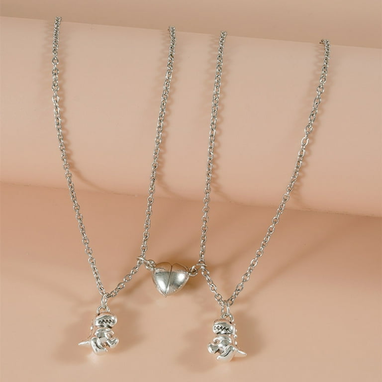 Dinosaur online friendship necklaces