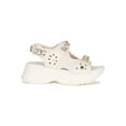 thumbnail image 2 of Women Jeweled Hook and Loop Cutout Ankle Strap Footbed Sneaker Sandal 19012, 2 of 6