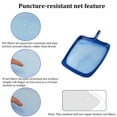 thumbnail image 3 of Le kit de piscine Mainstays 3 pièces comprend une brosse avec dos en aluminium, une épuisette bleue avec filet en PP et un râteau à feuilles., 3 of 5